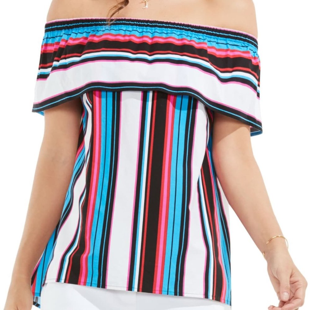 NWT! Vince Camuto Off-the-Shoulder Blouse, Size S